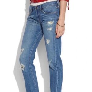 Lucky Brand Sienna Tomboy Distressed Jeans Sz 24